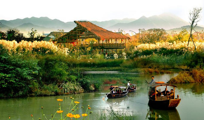 杭州西溪湿地公园角景